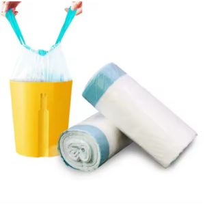 PE Plastic Kitchen Garbage Bags Eco Friendly Alternative For Waste Disposal