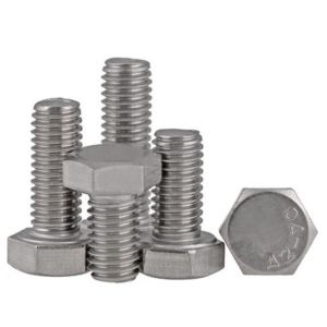 China DIN 960 Hexagon Head Bolts With Fine Pitch Thread Alloy Steel on sale