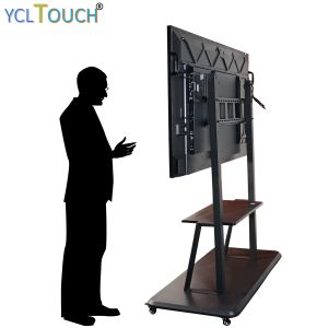 96 Inch Interactive Flat Panel Displays Multi Touch Portable Interactive