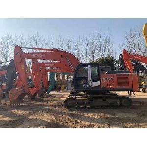 Widened Direct Injection Engine ZX240 Used Hitachi Excavator