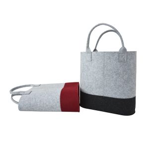 Polyester Fibre Collapsible MQR501 Felt Tote Bag