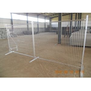 Safety Temporary Fence Panels Hot Dipped Galvanised Metal Construction Fence