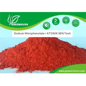 China Sodium Nitrophenolate / ATONIK 98%Tech Plant Growth Regulators for Cotton , Rice on sale