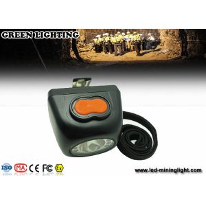 Portable IP68 4.5ah Battery Coal Miner Hard Hat Light 4500 Lux Strong Brightness