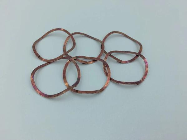 Quality Customized Flat Wire Compression Overlapping Wave Spring Washers Sizes wholesale
