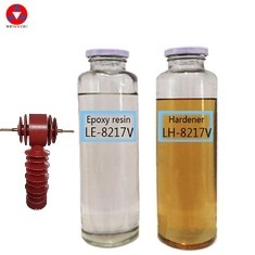 Light Yellow Electrical Epoxy Resin Use In Electric Insulation APG Machine