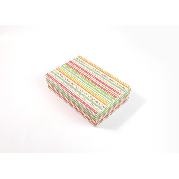 Silk Packaging Apparel Packaging Box With Lids Colorful Cardboard