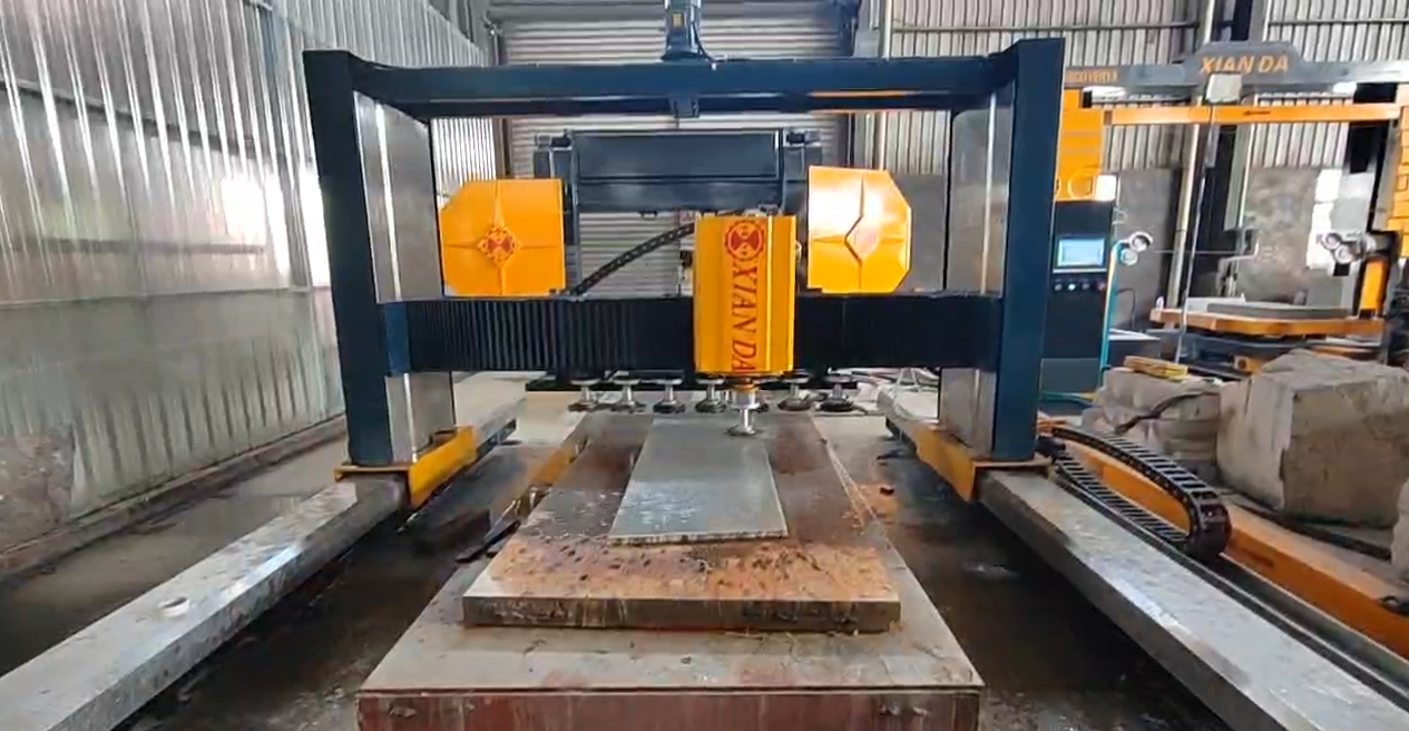 Heavy-Duty Gantry Intelligent Polishing Machine - Automatic Feed & Polishing