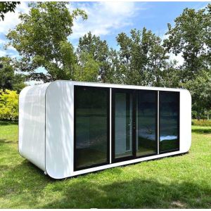 Tiny Luxurious Apple House Soundproof Slepping Pods 20ft 40ft Optional