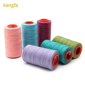 Green Polyester Sewing Thread Hand-sewn Leather Waxed Thread 0.5mm OEM ODM