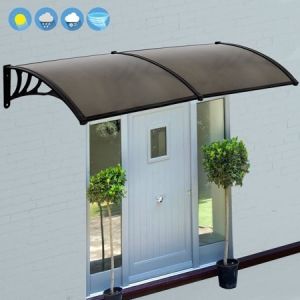 40"x 95" Window Awning Overhead Door Polycarbonate Cov S series Door Canopy