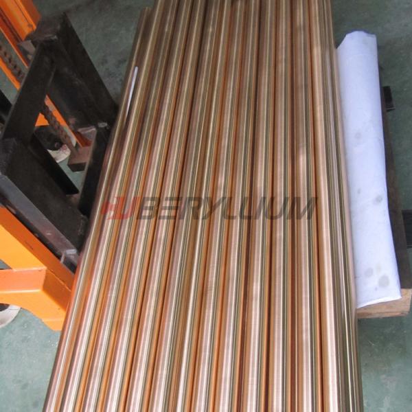 Quality ASTM Alloy 165 C17000 TM00 Beryllium Copper Rods Mill Hardened Good Wear Resistance wholesale