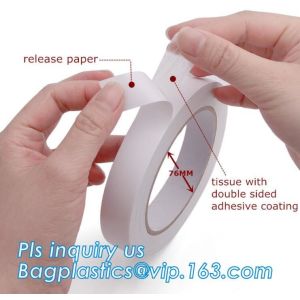 Factory direct sale cheap industrial strong double sided tape with carrier