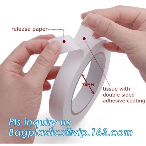 Factory direct sale cheap industrial strong double sided tape with carrier