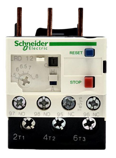 Schneider TeSys LRD Industrial Control Relay Can Be Mounted Directly Under The