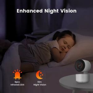 4MP Full HD Human And Sound Detection Wireless Audio Camera