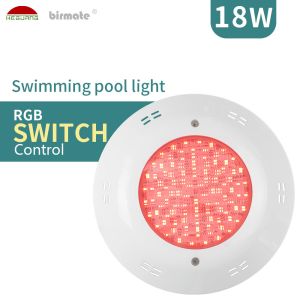 China ABS RGB Surface Mount Led Downlight 18W IP68 Switch Control 520LM on sale