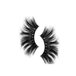 New 25mm Black Fluffy Mink False Eyelash Extensions natural false lashes Natural