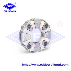 PET PU Rubber Shaft Coupling 110H Shaft Spider Coupling For HITACHI Excavator