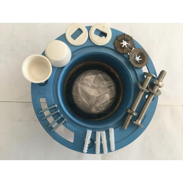 Quality Leak Proof Toilet Tank Fittings Rubber Toilet Wax Ring Gasket With Flange Installed wholesale