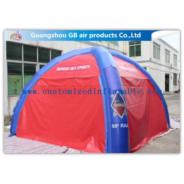 ODM Outdoor Dome Inflatable Air Tent Inflatable Military Command Tent With 4 / 6