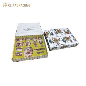 Custom Elegent Inside White Colour Printing Magnetic SkinCare Packaging 157gsm