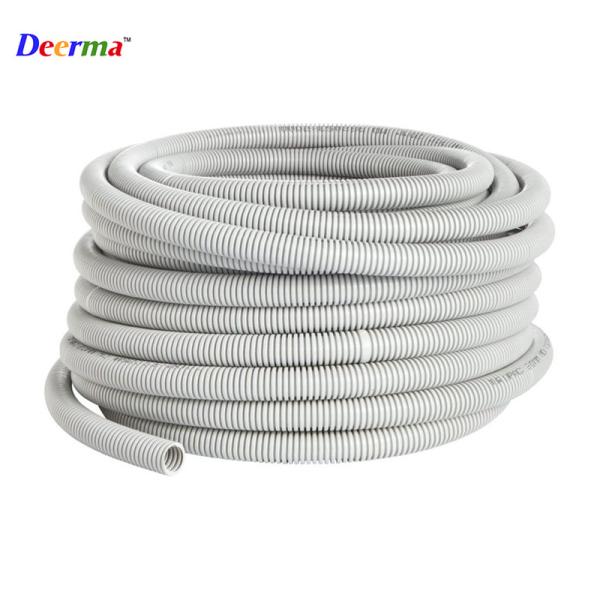 Quality Pe/Pvc Single Wall Corrugated Pipe Extrusion Production Line/ Pipe Making Line with Actual Consumption Power of About 25kw wholesale