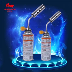 1300 Celsius Camping Gas Torch , Cooking Torch Gun Automatic Ignition