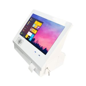 Elegant stylish And Space saving Desktop Kiosk