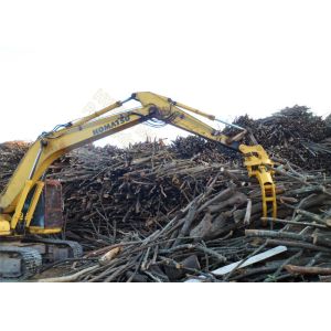 Komatsu PC200 Excavator Demolition Attachments Scrap Material Handling Large