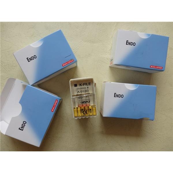 Ss Reamers Endodontic Hand Files 25mm Length For Root Canal Preparation