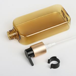 16 Oz Lotion Bottle PETG Material Airless Odorless Refillable Lotion Bottle