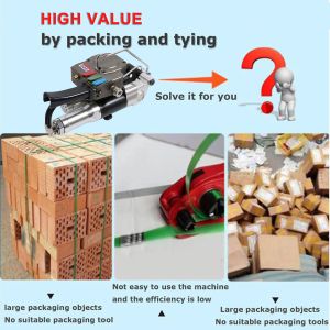 Banding Welding Pneumatic Plastic Strapping Tool Box Packing Handheld Automatic