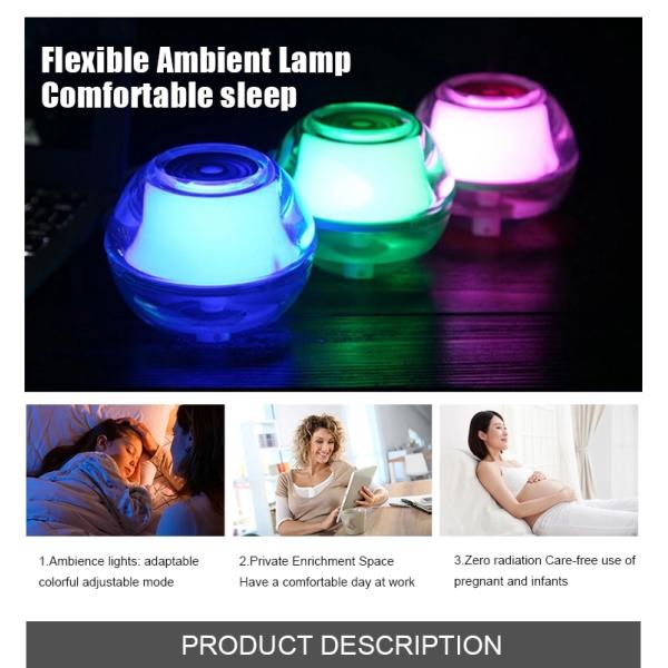 80ml Essential Oil Humidifier , Water Mist Humidifier For Home Bedroom