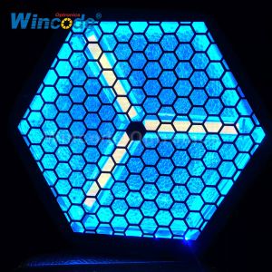 210W 2200K 12CH LED Retro Lamp One Eye Flash Strobe Backdrop