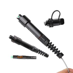 Customized SC Mini Optical Connector IP68 Waterproof Reinforced