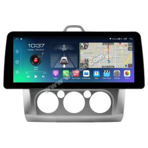 12.3" Smart Ultra Wide Screen For Ford Focus 2 3 Mk2 Mk3 Manual-Aircondition