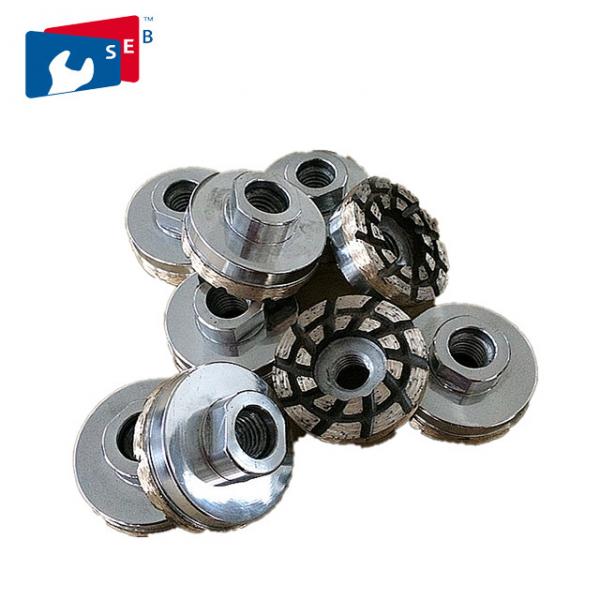 Quality 110 Mm Double Row Diamond Cup Grinding Disc For Granite Angle Grinder wholesale