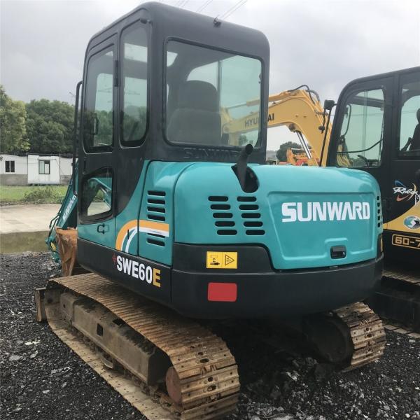 Used 6 Ton Mini Excavator Sunward Swe60e, Secondhand Chinese Brand Sunward 2018