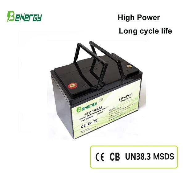 Quality OEM 12V 105Ah LiFePO4 Battery with Heating Pad - Deep Cycle for RV, Solar, Marine | 5000+ Cycles, Operates at -20°C wholesale