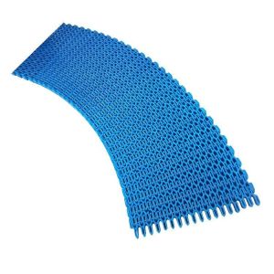 170mm Plastic Mesh Conveyor Belt Blue Flush Grid Conveyor Belt