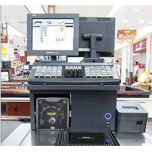 Anti Scrape Omnidirectional Laser Barcode Scanner With 2m Connection Cable