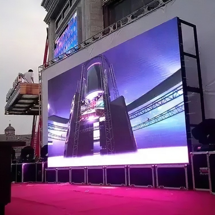 500x500mm Outdoor LED Display Screen with 256*128/256*256 Dot Resolution and