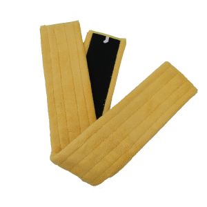 China 20% Polyamide Trapezoid Microfiber Wet Mop Pads 13x47cm 550gsm Trapezoid on sale