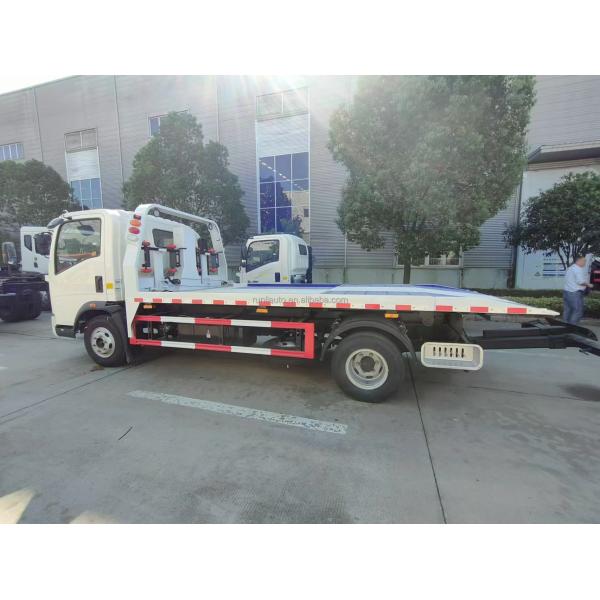 China Factory Customized Sinotruk HOWO 5 Ton 6Ton Recovery Truck Tow Truck Body Light Duty Flatbed Platform Tow Wrecker Truck