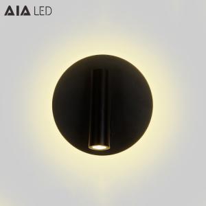 Cheap 2020 new fashion simple led bedside lamp reading lamp floating light wall lamp rotatable reading lamp for sale