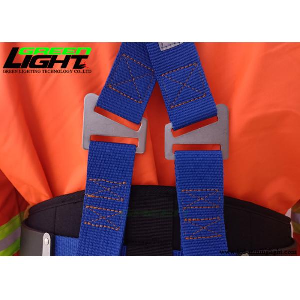 Super Wear Resistant Nylon Miners Belt With Shoulder Back Waist Support Reflective Strips