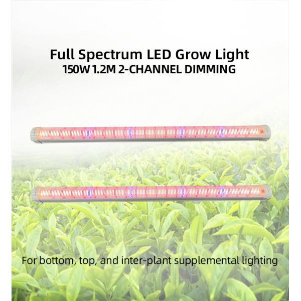 Two Way Under Canopy Grow Lights 150W 4 Foot Full Spectrum LED Grow Lights