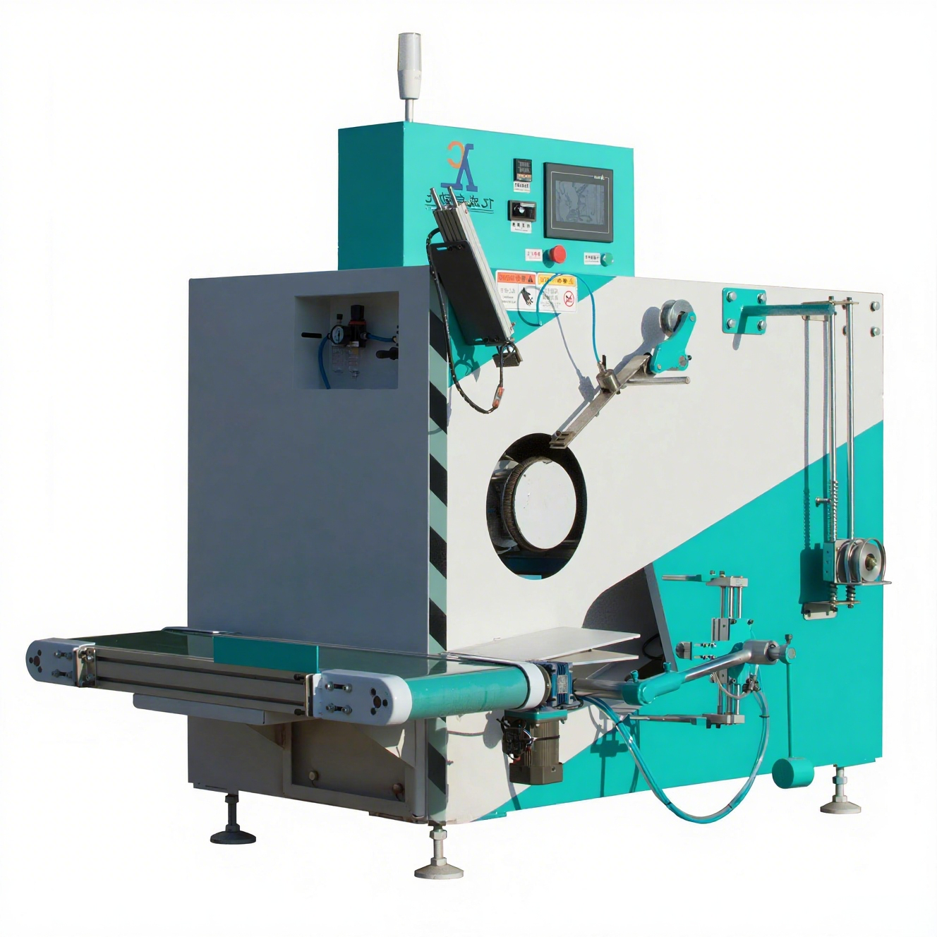 PLC Controlled Automatic Coil Winding System High Precision Stable For PP Electric Motor Continuous Production