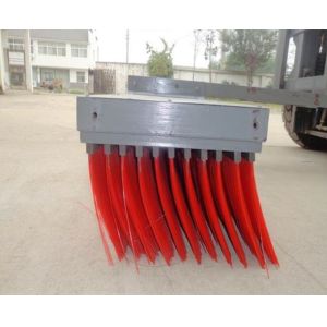 Mixed PP 1.2M Forklift Aattachment Street Sweeper Brush